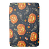 Halloween Pumkin Bath Mat (Voorkant Verticaal)