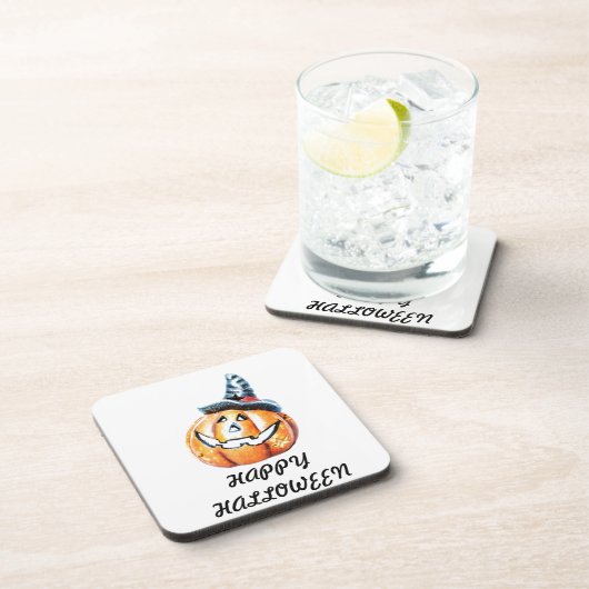 Halloween Pumkin Drankjes Onderzetter (Rechterzijde)