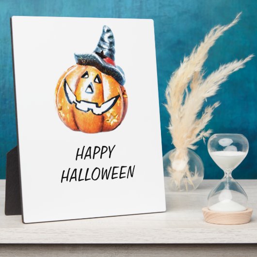 Halloween Pumkin Fotoplaat (Zijkant)