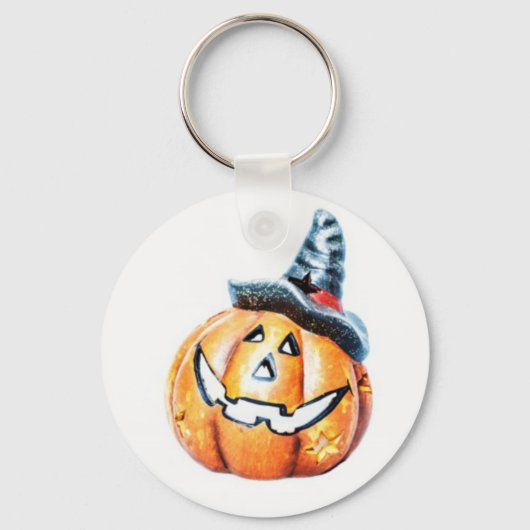 Halloween Pumkin Sleutelhanger (Voorkant)