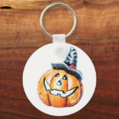 Halloween Pumkin Sleutelhanger (Voorkant)