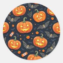 Halloween Pumkin Sticker