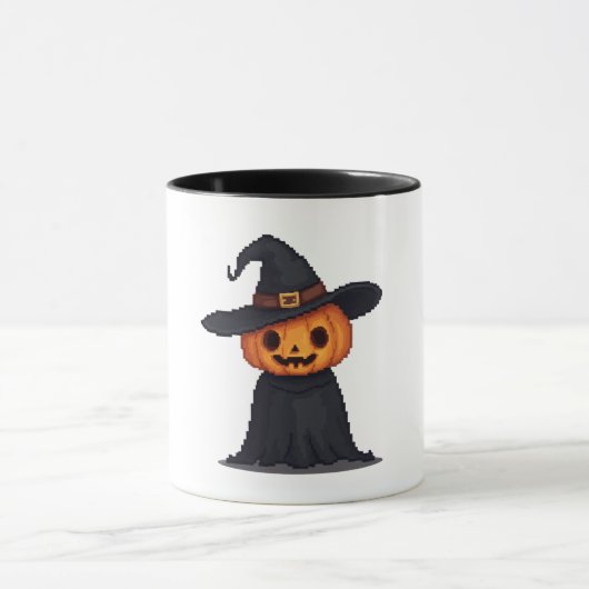 Halloween Pumkin Wizard Mok (Midden)