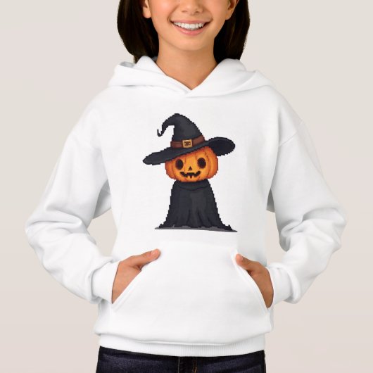 Halloween Pumkin Wizard T-shirt (Voorkant)
