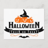 Halloween Pumkins Postard Briefkaart (Voorkant)