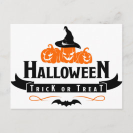 Halloween Pumkins Postard Briefkaart