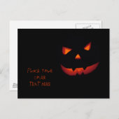 Halloween Pumpkin 001 Briefkaart (Voorkant / Achterkant)