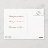 Halloween Pumpkin 002 Briefkaart (Achterkant)