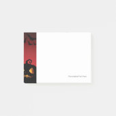 Halloween Pumpkin Achtergrond Post-it® Notes (Voorkant)