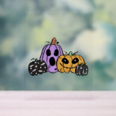 Halloween Pumpkin Acryl Bord (Neutraal)