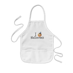Halloween Pumpkin Apron Kinder Schort