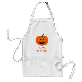 Halloween Pumpkin Apron Standaard Schort