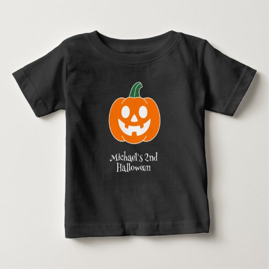 Halloween Pumpkin Baby Boy (Voorkant)