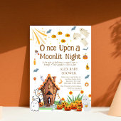 Halloween Pumpkin Baby shower Geesten uitnodiging