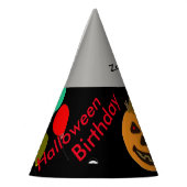 Halloween Pumpkin-ballonnen Birthday Petten Feesthoedjes (Links)