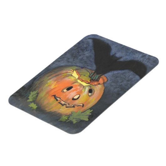 Halloween Pumpkin Bat Flex Magnet Magneet (Linkerzijde)