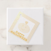 Halloween Pumpkin Bedankjes Labels (Met doos)
