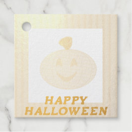 Halloween Pumpkin Bedankjes Labels