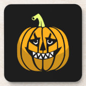 Halloween Pumpkin Bier Onderzetter (Voorkant)