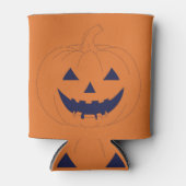 Halloween Pumpkin Blikjeskoeler (Voorkant)