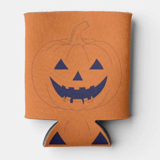 Halloween Pumpkin Blikjeskoeler (Voorkant)