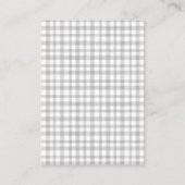 Halloween Pumpkin Boo Diaper Baby shower Raffle Informatiekaartje (Achterkant)