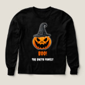 Halloween Pumpkin "BOO!" – Persoonlijke naam (Voorkant)