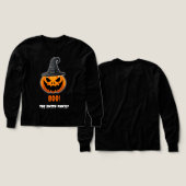 Halloween Pumpkin "BOO!" – Persoonlijke naam (Voorkant /achterkant)