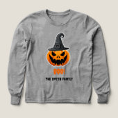 Halloween Pumpkin "BOO!" – Persoonlijke naam (Voorkant)