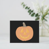 Halloween Pumpkin Briefkaart (Staand voorkant)