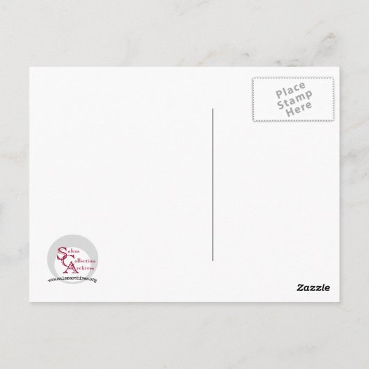 Halloween Pumpkin Briefkaart (Achterkant)