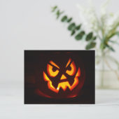Halloween Pumpkin Briefkaart (Staand voorkant)