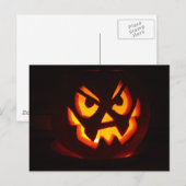 Halloween Pumpkin Briefkaart (Voorkant / Achterkant)