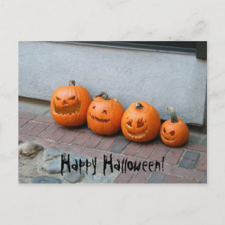 Halloween Pumpkin Briefkaart