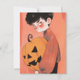 Halloween Pumpkin Briefkaart