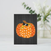 Halloween Pumpkin Briefkaart (Staand voorkant)