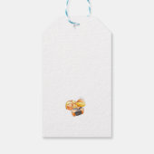 Halloween Pumpkin Bucket Cadeaulabel (Achterkant)