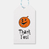 Halloween Pumpkin Cadeaulabel (Voorkant)