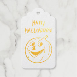 Halloween Pumpkin Cadeaulabels