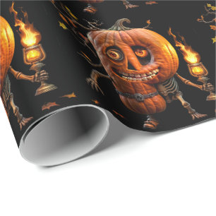 Halloween Pumpkin Cadeaupapier