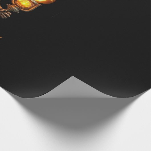 Halloween Pumpkin Cadeaupapier (Hoek)