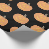 Halloween Pumpkin Cadeaupapier (Hoek)