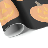 Halloween Pumpkin Cadeaupapier (Rol Hoek)