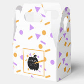 Halloween Pumpkin Carving Black Sinaasappel Sprink Bedankdoosjes (Geopend)