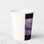 Halloween Pumpkin Carving Party Cup Papieren Bekers (Rechts)