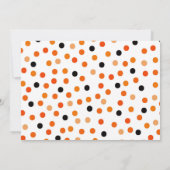 Halloween Pumpkin Carving Party Invitation Kaart (Achterkant)