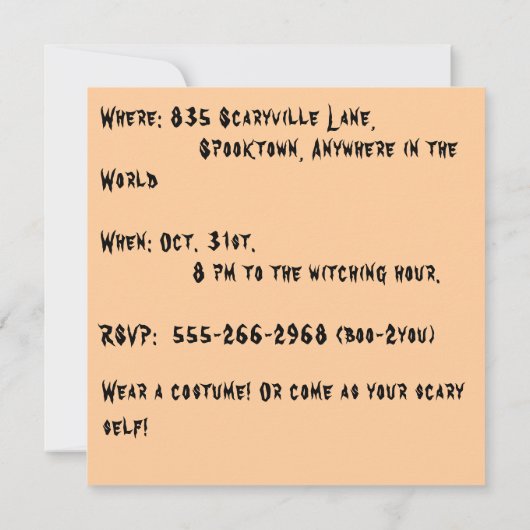  Halloween Pumpkin & Cat in mozaïek Kaart (Achterkant)