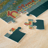 Halloween Pumpkin Characters and Witch Legpuzzel (Zijkant)