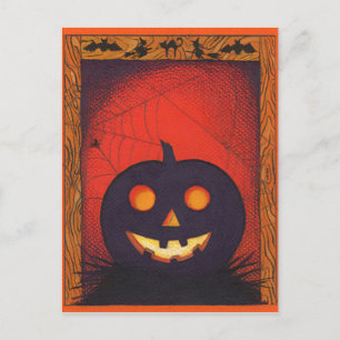 Halloween Pumpkin Collage Briefkaart
