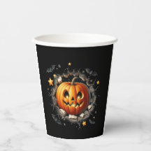 Halloween Pumpkin Cup